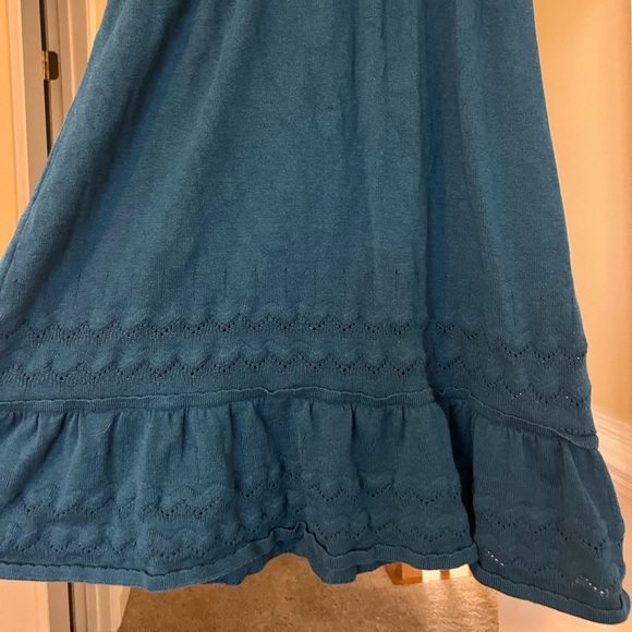 Blue patterned dress - Picture 4 of 4